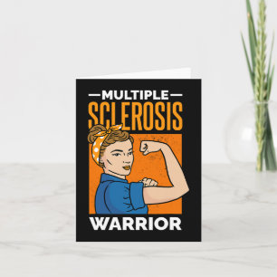 Sclerosis Warrior Women Card