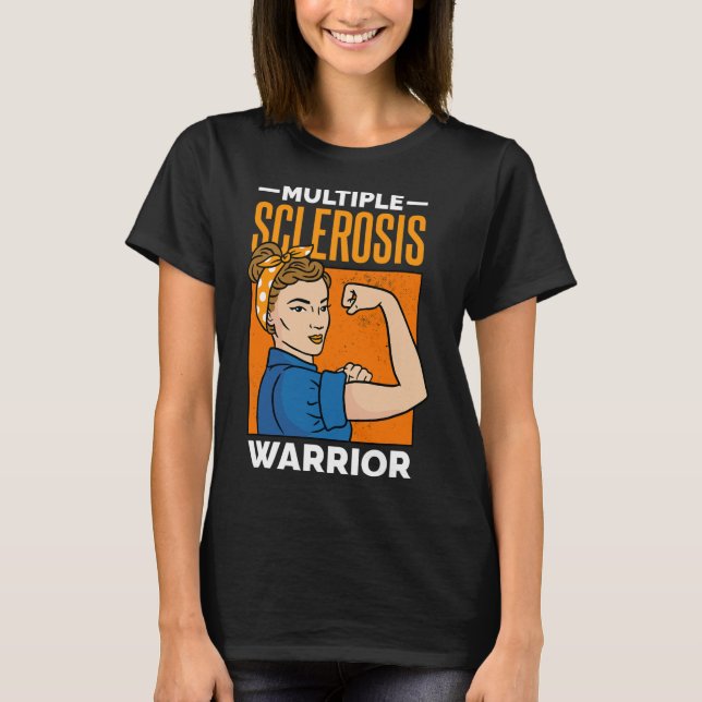 Sclerosis Warrior Women  T-Shirt (Front)