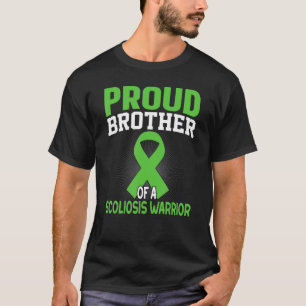 Scoliosis  Back Injury Warriors Brother Scoliosis  T-Shirt