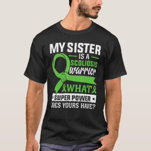 Scoliosis Back Injury Warriors Brother Scoliosis T-Shirt