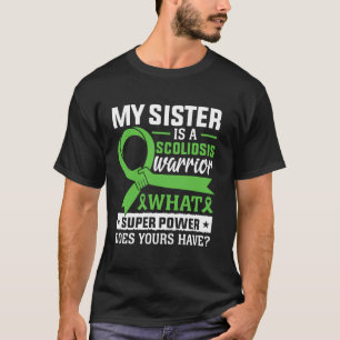 Scoliosis - Back Injury Warriors Brother Scoliosis T-Shirt