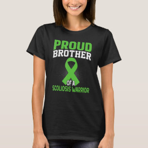 Scoliosis  Back Injury Warriors Brother Scoliosis  T-Shirt