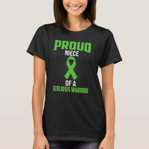 Scoliosis Back Spinal Injury Warrior's Niece Scol T-Shirt
