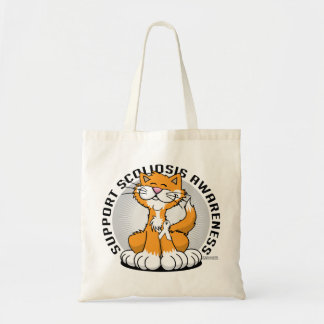 Scoliosis Cat Tote Bag