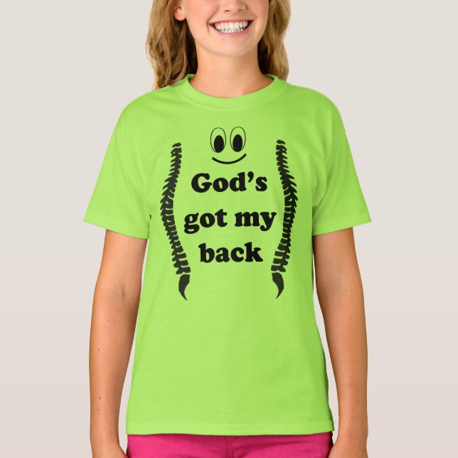 Scoliosis Hope & Faith T-Shirt (Front)