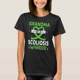 Scoliosis  Spinal Injury Women's Warriors Grandma  T-Shirt