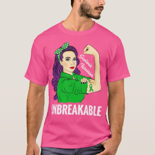 Scoliosis Warrior Unbreakable Spine Awareness T-Shirt