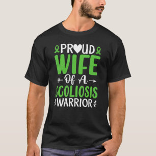 Scoliosis Women's Spinal Injury Warriors Wife Sco T-Shirt