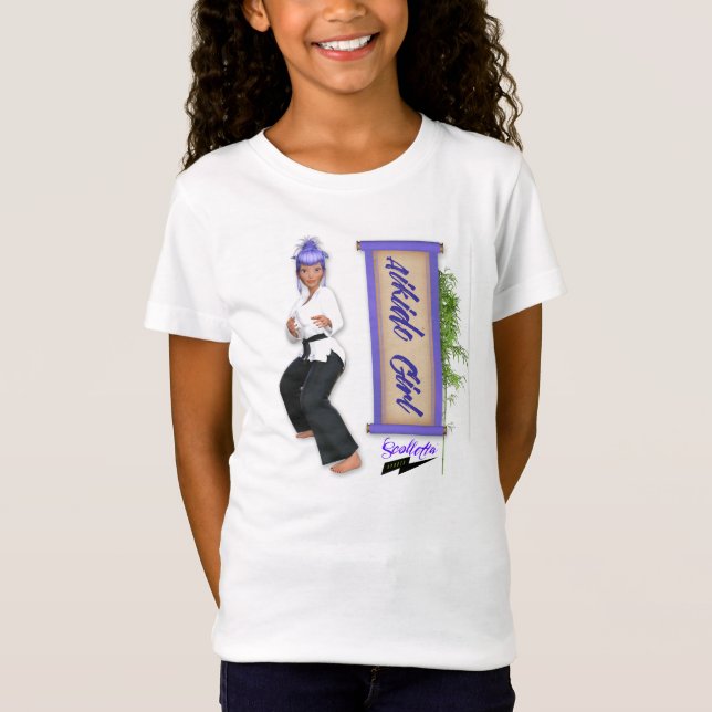 Scolletta "Aikido Girl" Babydoll T T-Shirt (Front)
