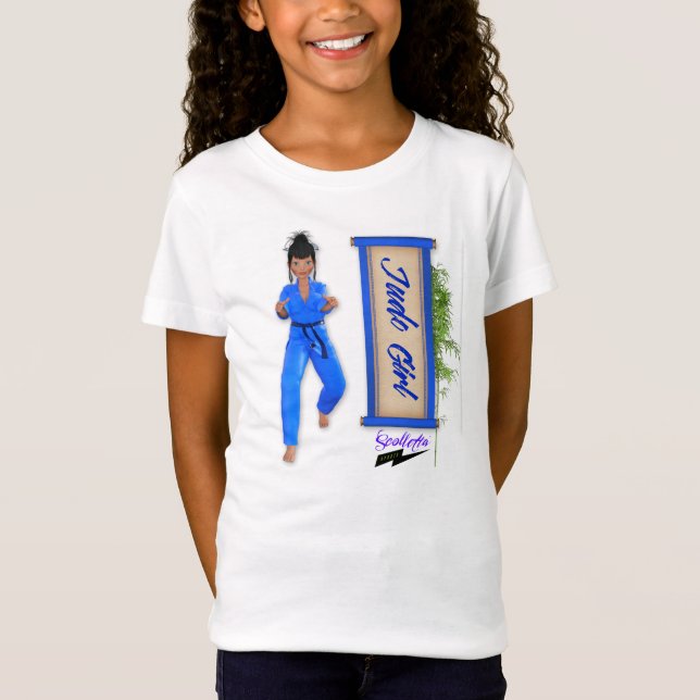 Scolletta "Judo Girl" Babydoll T T-Shirt (Front)