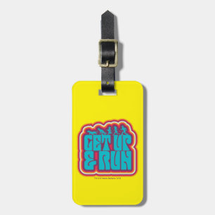 Scooby and the Gang "Get Up & Run" Graphic Luggage Tag