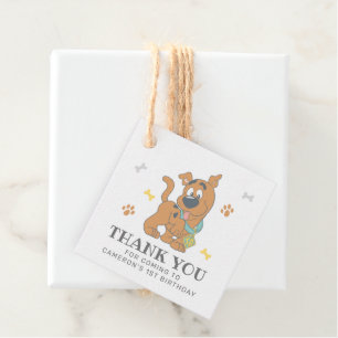 Scooby-Doo 1st Birthday  Favour Tags