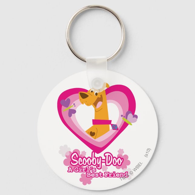 Scooby-Doo A Girl's Best Friend Key Ring (Front)