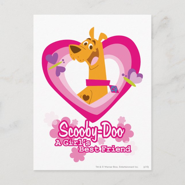 Scooby-Doo A Girl's Best Friend Postcard (Front)