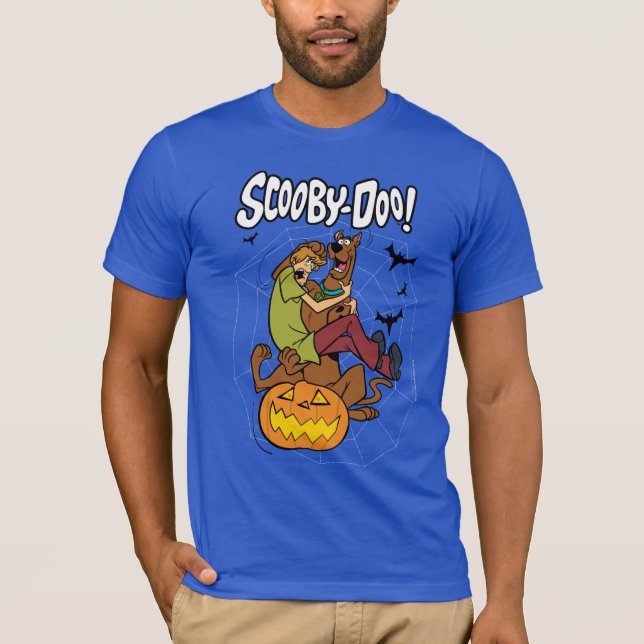 Scooby-Doo and Shaggy Halloween Fright T-Shirt (Front)