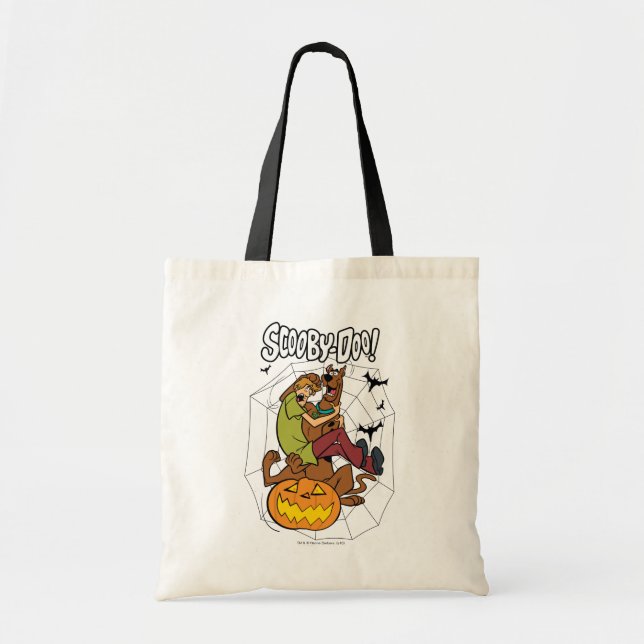 Scooby-Doo and Shaggy Halloween Fright Tote Bag (Front)