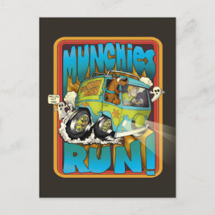 Scooby-Doo and Shaggy "Munchies Run!" Postcard