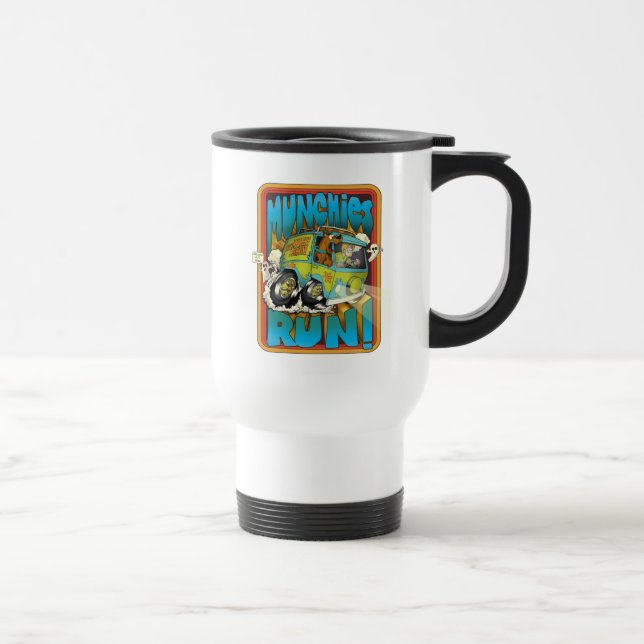 Scooby-Doo and Shaggy "Munchies Run!" Travel Mug (Right)