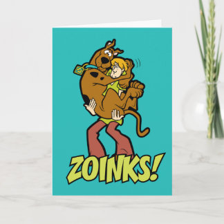 Scooby-Doo and Shaggy Zoinks! Card