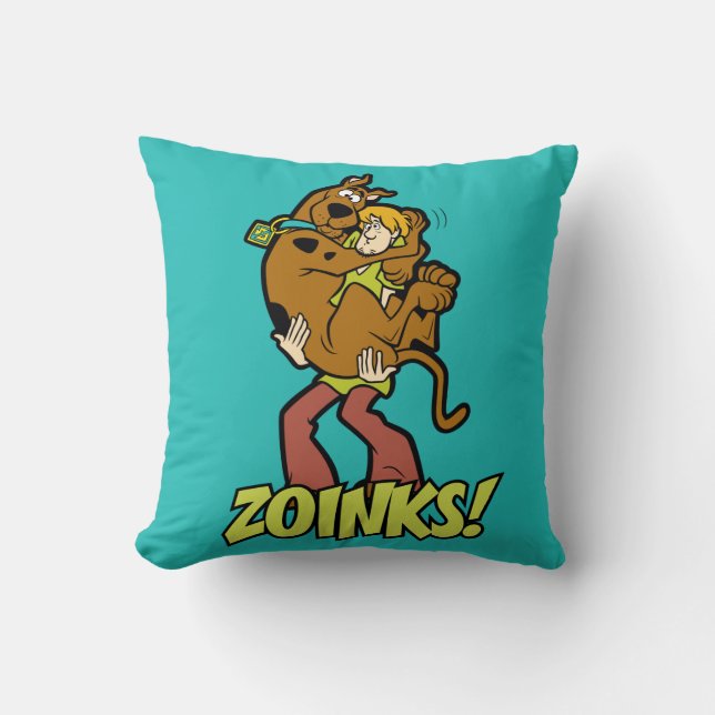Scooby-Doo and Shaggy Zoinks! Cushion (Front)