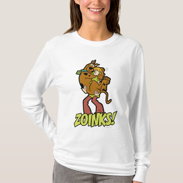 Scooby-Doo and Shaggy Zoinks! T-Shirt (Front)