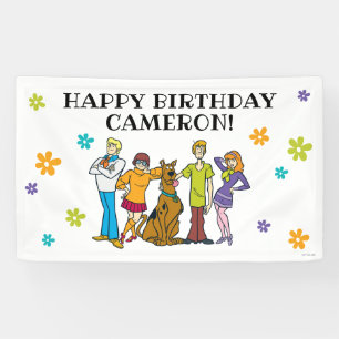 Scooby-Doo and the Gang Birthday Banner