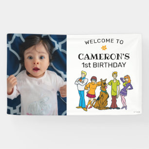 Scooby-Doo and the Gang Groovy Birthday Welcome Banner