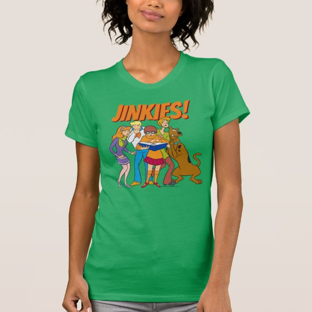 Scooby-Doo and the Gang Investigate Book T-Shirt (Front)