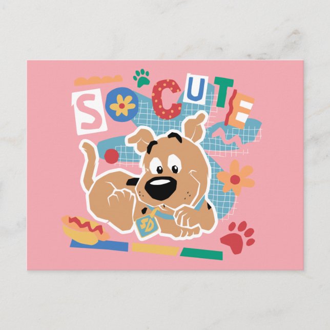 Scooby-Doo | Baby Scooby-Doo So Cute Postcard (Front)