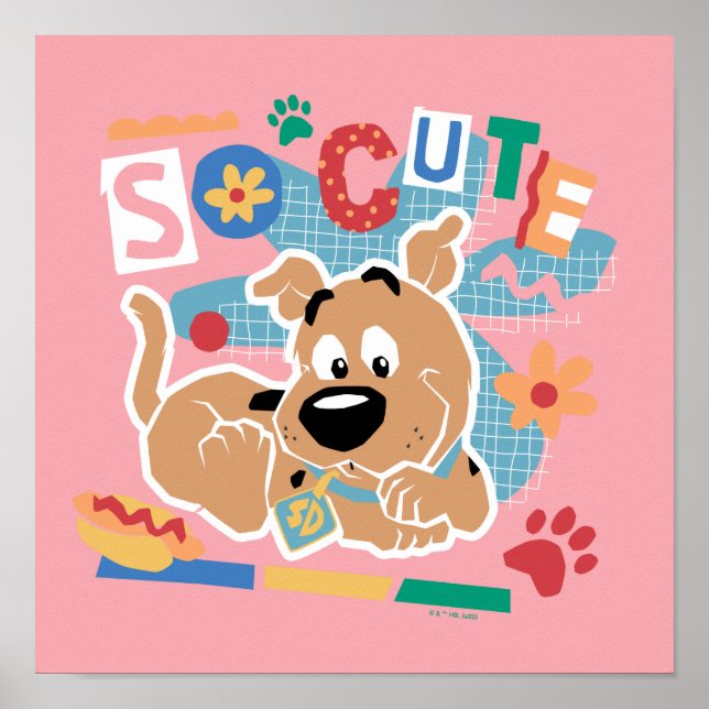 Scooby-Doo | Baby Scooby-Doo So Cute Poster (Front)