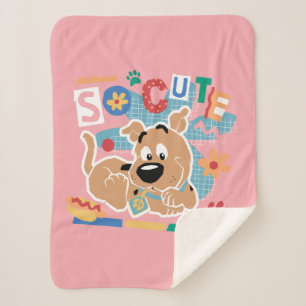 Scooby-Doo   Baby Scooby-Doo So Cute Sherpa Blanket