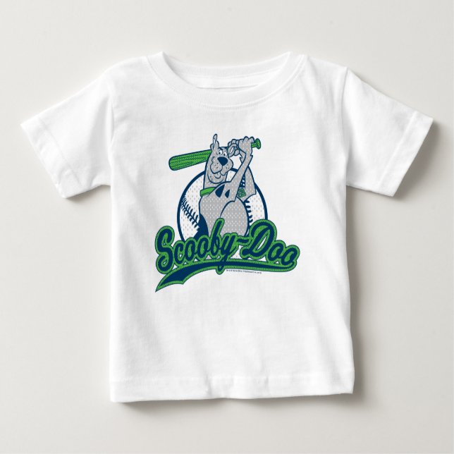 Scooby-Doo Baseball Logo Baby T-Shirt (Front)