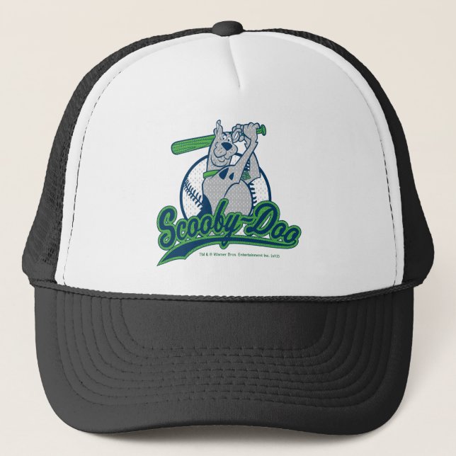 Scooby-Doo Baseball Logo Trucker Hat (Front)