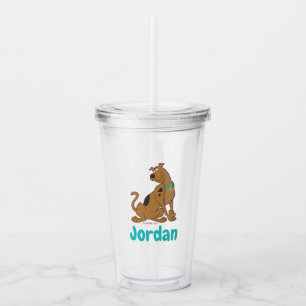 Scooby-Doo Bashful Pose Acrylic Tumbler