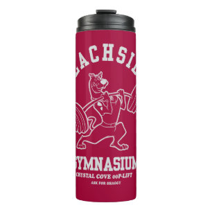 Scooby-Doo "Beachside Gymnasium" Weightlifting Thermal Tumbler