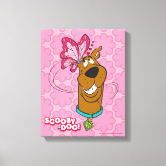 Scooby-Doo Butterfly Kisses Canvas Print