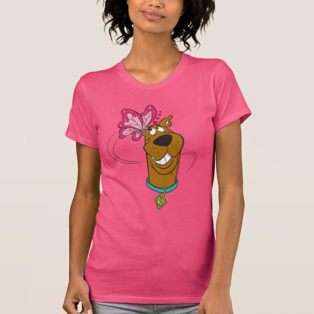 Scooby-Doo Butterfly Kisses T-Shirt (Front)