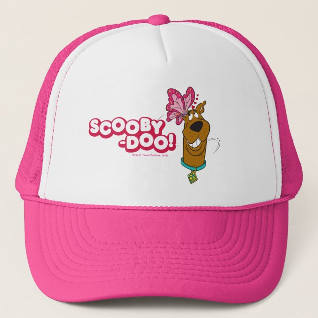 Scooby-Doo Butterfly Kisses Trucker Hat (Front)