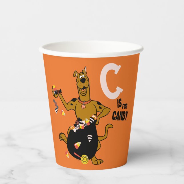 Scooby-Doo | C is for Candy Paper Cups (Front)