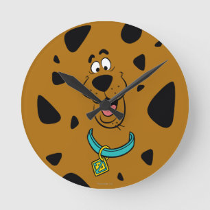 Scooby-Doo Camouflage Round Clock