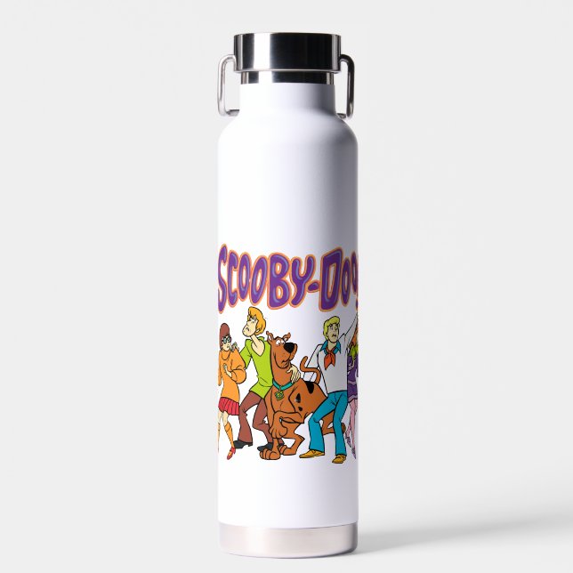 Scooby-Doo Cartoon Stainless Steal bottle (Front)