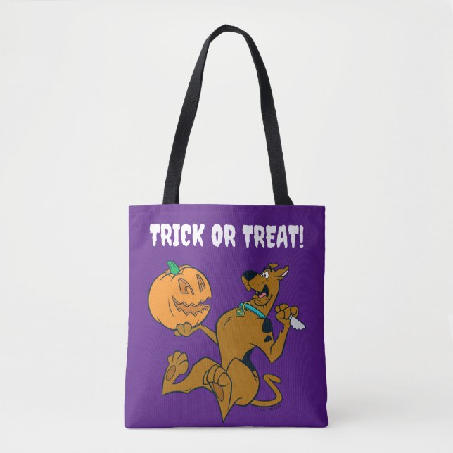 Scooby-Doo Carving Pumpkin Tote Bag (Front)