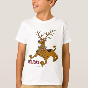 Scooby-Doo Christmas Holiday Antlers T-Shirt