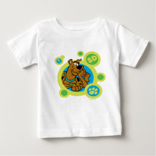 Scooby-Doo Circles SD Badge Baby T-Shirt