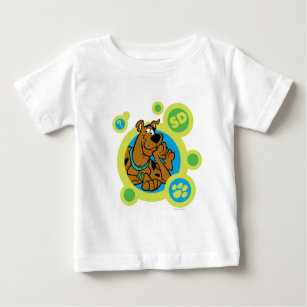 Scooby-Doo Circles SD Badge Baby T-Shirt