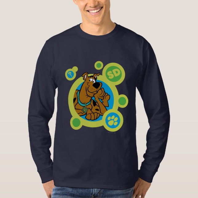 Scooby-Doo Circles SD Badge T-Shirt (Front)