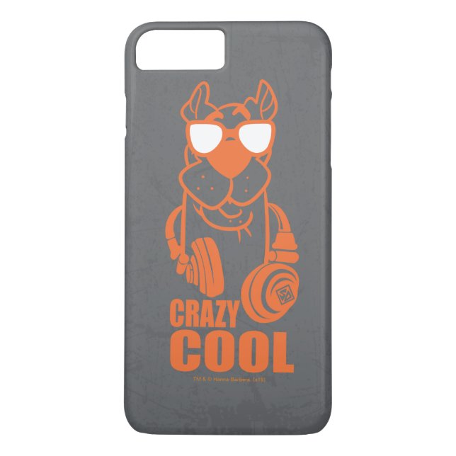 Scooby-Doo "Crazy Cool" Headphone Graphic Case-Mate iPhone Case (Back)
