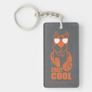 Scooby-Doo "Crazy Cool" Headphone Graphic Key Ring
