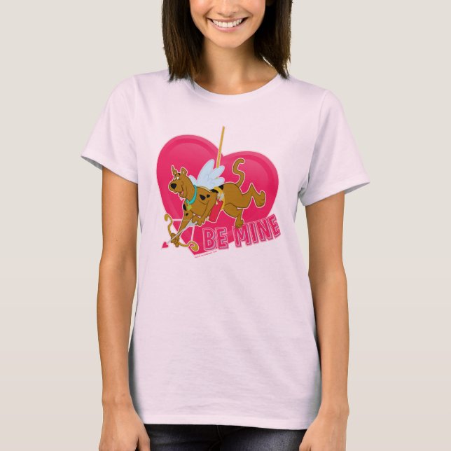 Scooby-Doo Cupid - Be Mine T-Shirt (Front)