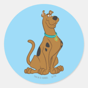 Scooby-Doo Cuter Than Cute Classic Round Sticker